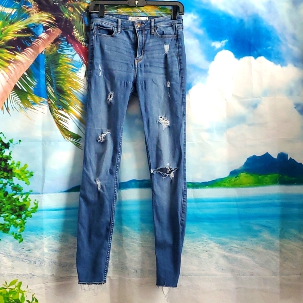 HOLLISTER unisex hi rise super skinny jeans size W26 L30 /3R